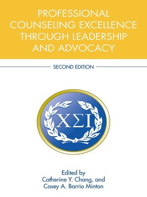 cover image of Professional Counseling Excellence through Leadership and Advocacy